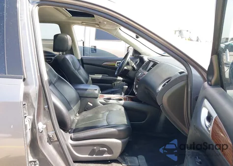 2017 Nissan Pathfinder Platinum from USA, damaged, VIN 5N1DR2MN5HC604626